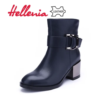 Hellenia New Fashion European Style Ankle Boots Pointed Toe Zip Martin Boot Geniune Leather Spring Autumn Short Plush shoe
Hellenia New Fashion European Style Ankle Boots Pointed Toe Zip Martin Boot Geniune Leather Spring Autumn Short Plush shoe