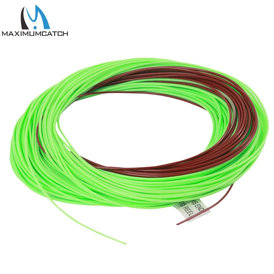 Maximumcatch Mainstream Sinking Tip 80FT 4-8WT 3IPS Brown/Lemon Green Color Weight Forward Floating Fly Line
Maximumcatch Mainstream Sinking Tip 80FT 4-8WT 3IPS Brown/Lemon Green Color Weight Forward Floating Fly Line