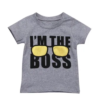 Pudcoco Baby Boys Girls Fashion T-shirt Baby Glasses Pattern Letter Print T-shirt Grey Color For 1-6Y
Pudcoco Baby Boys Girls Fashion T-shirt Baby Glasses Pattern Letter Print T-shirt Grey Color For 1-6Y