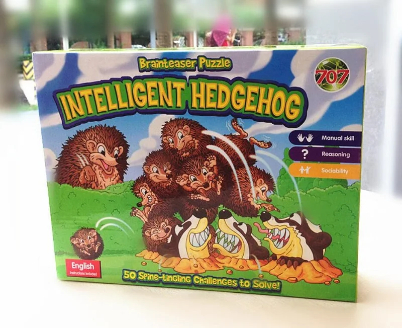 Hedgehog escape toy logic reasoning task maze game early education educational toys 5-6-7 years old Family Party Game
Hedgehog escape toy logic reasoning task maze game early education educational toys 5-6-7 years old Family Party Game