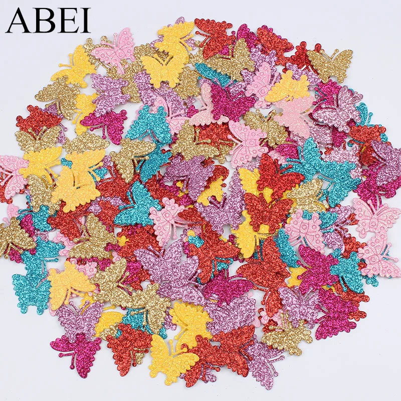 100pcs/lot Stick On Glitter Butterfly Patch for Wedding Party Decoration DIY Scrapbook Ablum Cards Pads Handmade Craft Ornaments
100pcs/lot Stick On Glitter Butterfly Patch for Wedding Party Decoration DIY Scrapbook Ablum Cards Pads Handmade Craft Ornaments