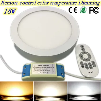 DHL Free LED 2.4G Downlight 18W Ultra Thin Design Ceiling Recessed Slim Round Surface Panel Light for Kitchen Bathroom 10pcs/lot
DHL Free LED 2.4G Downlight 18W Ultra Thin Design Ceiling Recessed Slim Round Surface Panel Light for Kitchen Bathroom 10pcs/lot