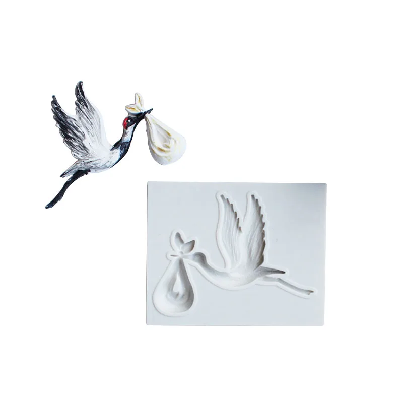 Aouke Red-crowned crane Silicone Decorating Molds Cake Silicone Mold Sugarpaste Candy Chocolate Clay Mould
Aouke Red-crowned crane Silicone Decorating Molds Cake Silicone Mold Sugarpaste Candy Chocolate Clay Mould