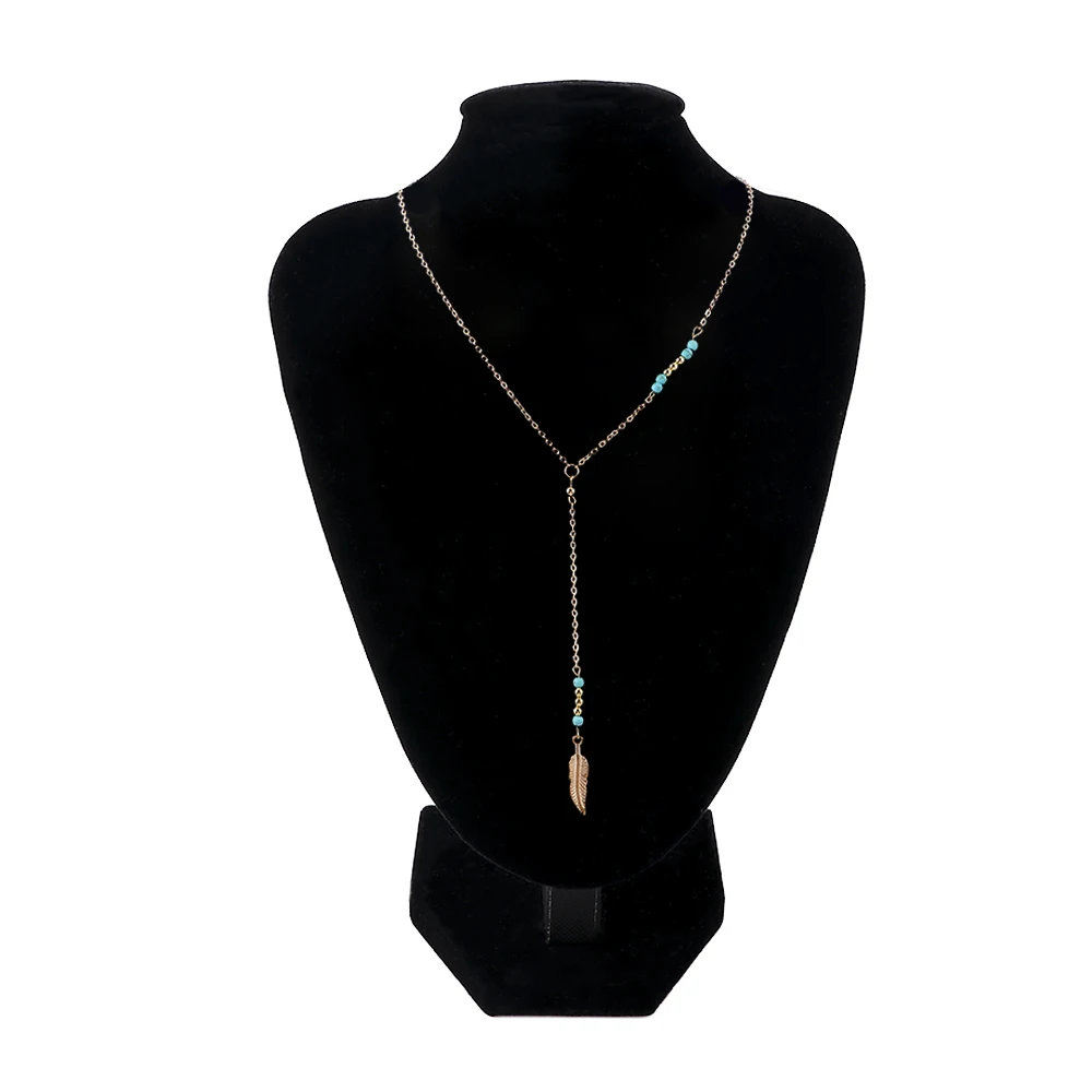 1 pc Bohemian Style Women's jewelry Gold Color Simple Handmade Beads Leaf Pendant Tassel Long Necklace
1 pc Bohemian Style Women's jewelry Gold Color Simple Handmade Beads Leaf Pendant Tassel Long Necklace