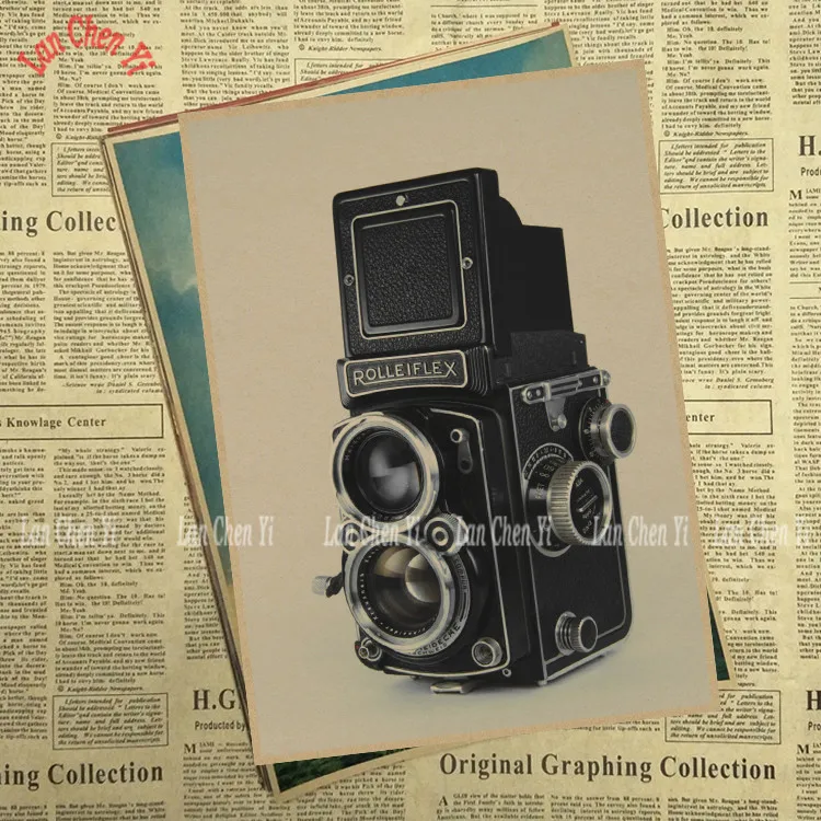 Vintage camera Matte Kraft Paper Poster Office Gift Room Dining Home Decor wall sticker Design
Vintage camera Matte Kraft Paper Poster Office Gift Room Dining Home Decor wall sticker Design