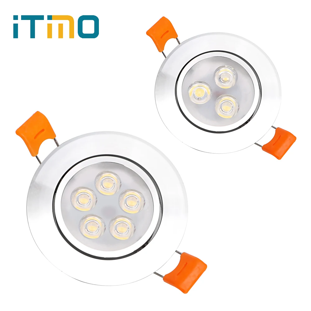 iTimo LED Lighting Ceiling Lamp Spot Light LED Downlights Home Decoration 3W / 5W Recessed Wall Light White / Warm White
iTimo LED Lighting Ceiling Lamp Spot Light LED Downlights Home Decoration 3W / 5W Recessed Wall Light White / Warm White