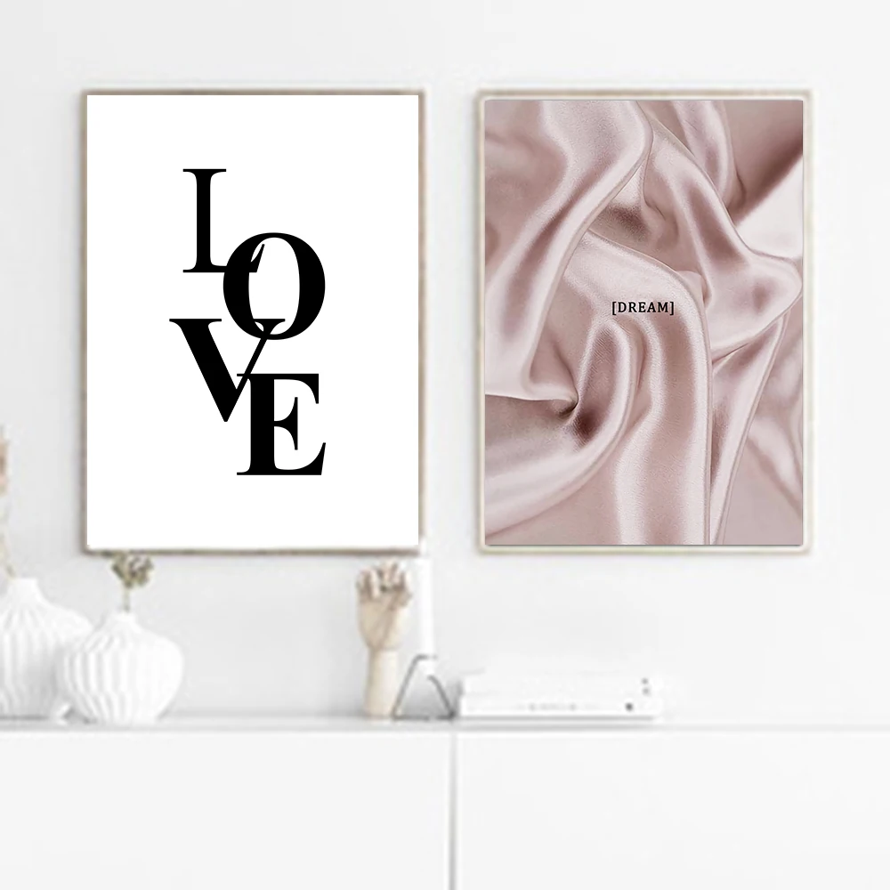 Pink Nordic Style Wall Art Canvas Poster Print Love Quotes Painting Minimalist Scandinavian Decoration Picture Living Room Decor
Pink Nordic Style Wall Art Canvas Poster Print Love Quotes Painting Minimalist Scandinavian Decoration Picture Living Room Decor