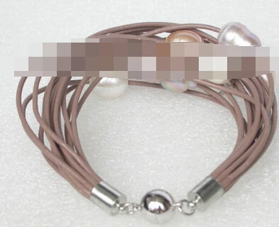 Hot sale>@@ > 13402 MEW 7" 14row pink white purple pearls coffee leather bracelet
Hot sale>@@ > 13402 MEW 7" 14row pink white purple pearls coffee leather bracelet