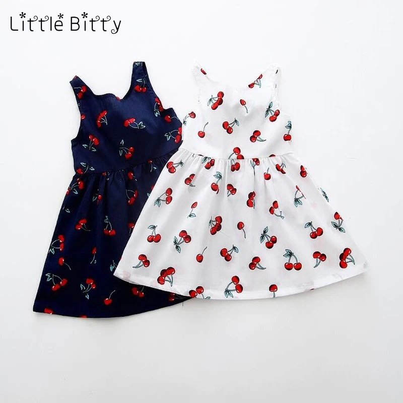 Summer Baby Girls Sleeveless Cherry Printing Dresses Girls Kids Dresses For Girls Princess Dress Vestido Infantil Kids Clothes
Summer Baby Girls Sleeveless Cherry Printing Dresses Girls Kids Dresses For Girls Princess Dress Vestido Infantil Kids Clothes