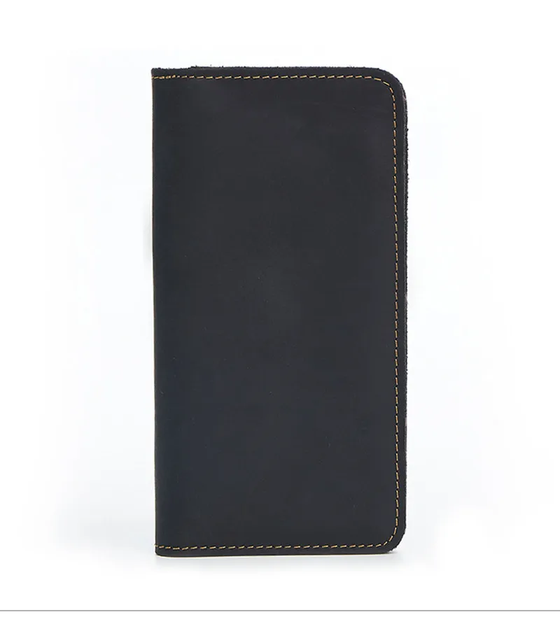 Crazy Horse Leather Card Holder Wallet For Men