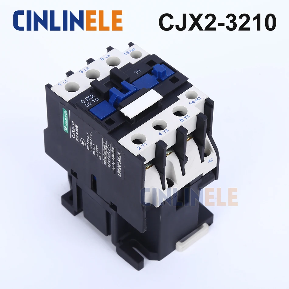 Contactor CJX2-3210 32A switches LC1 AC contactor voltage 380V 220V 110V Use with float switch
Contactor CJX2-3210 32A switches LC1 AC contactor voltage 380V 220V 110V Use with float switch