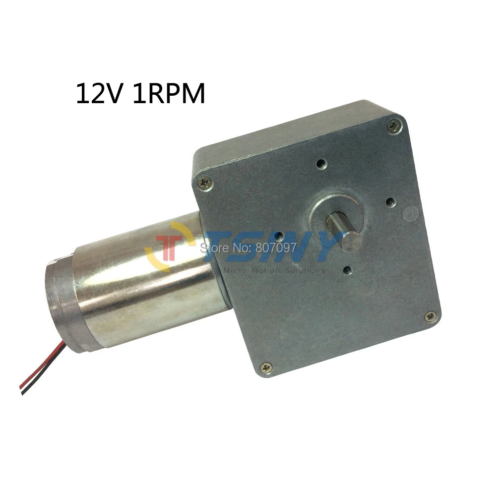 DC 12V/1rpm High-torque electric worm gear motor,low speed reducer,Free shipping
DC 12V/1rpm High-torque electric worm gear motor,low speed reducer,Free shipping