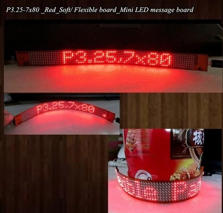 SMD Red flexible belt 30 X 2.8 CM Color programmable moving message belt/watchband/bottle ring
SMD Red flexible belt 30 X 2.8 CM Color programmable moving message belt/watchband/bottle ring