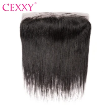 CEXXY Hair Lace Frontal Closure Brazilian Remy Hair Straight Lace Frontal 13x4 Natural Color Free Shipping Ear to Ear Frontal
CEXXY Hair Lace Frontal Closure Brazilian Remy Hair Straight Lace Frontal 13x4 Natural Color Free Shipping Ear to Ear Frontal