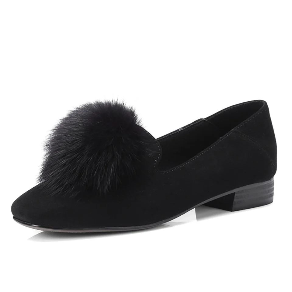 2019 summer and autumn women's pumps high quality material rabbit fur decoration slippers square toe women shoes
2019 summer and autumn women's pumps high quality material rabbit fur decoration slippers square toe women shoes