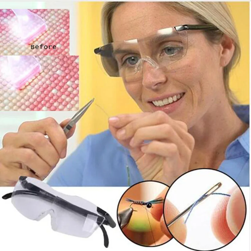 Magnifying Presbyopic Glasses Eyewear 160% Magnification Portable Gift Magnifying glasses diamond painting tools Accessories
Magnifying Presbyopic Glasses Eyewear 160% Magnification Portable Gift Magnifying glasses diamond painting tools Accessories