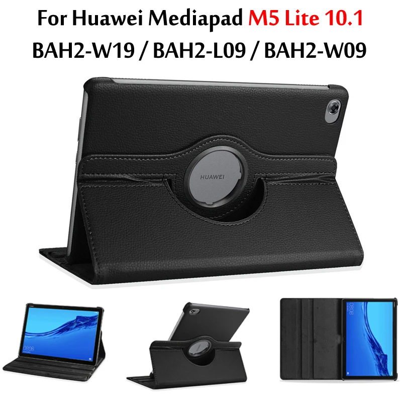360 Rotating Case For Huawei MediaPad M5 Lite 10 Case BAH2-W09/W19/L09 10.1'' Tablet Smart Auto Sleep / Wake Stand Leather Cover
360 Rotating Case For Huawei MediaPad M5 Lite 10 Case BAH2-W09/W19/L09 10.1'' Tablet Smart Auto Sleep / Wake Stand Leather Cover