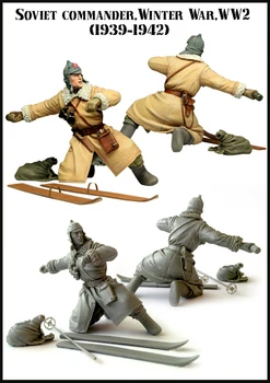 Scale Models 1/ 35 Soviet Commander Winter War soldier figure Historical Resin Model
Scale Models 1/ 35 Soviet Commander Winter War soldier figure Historical Resin Model