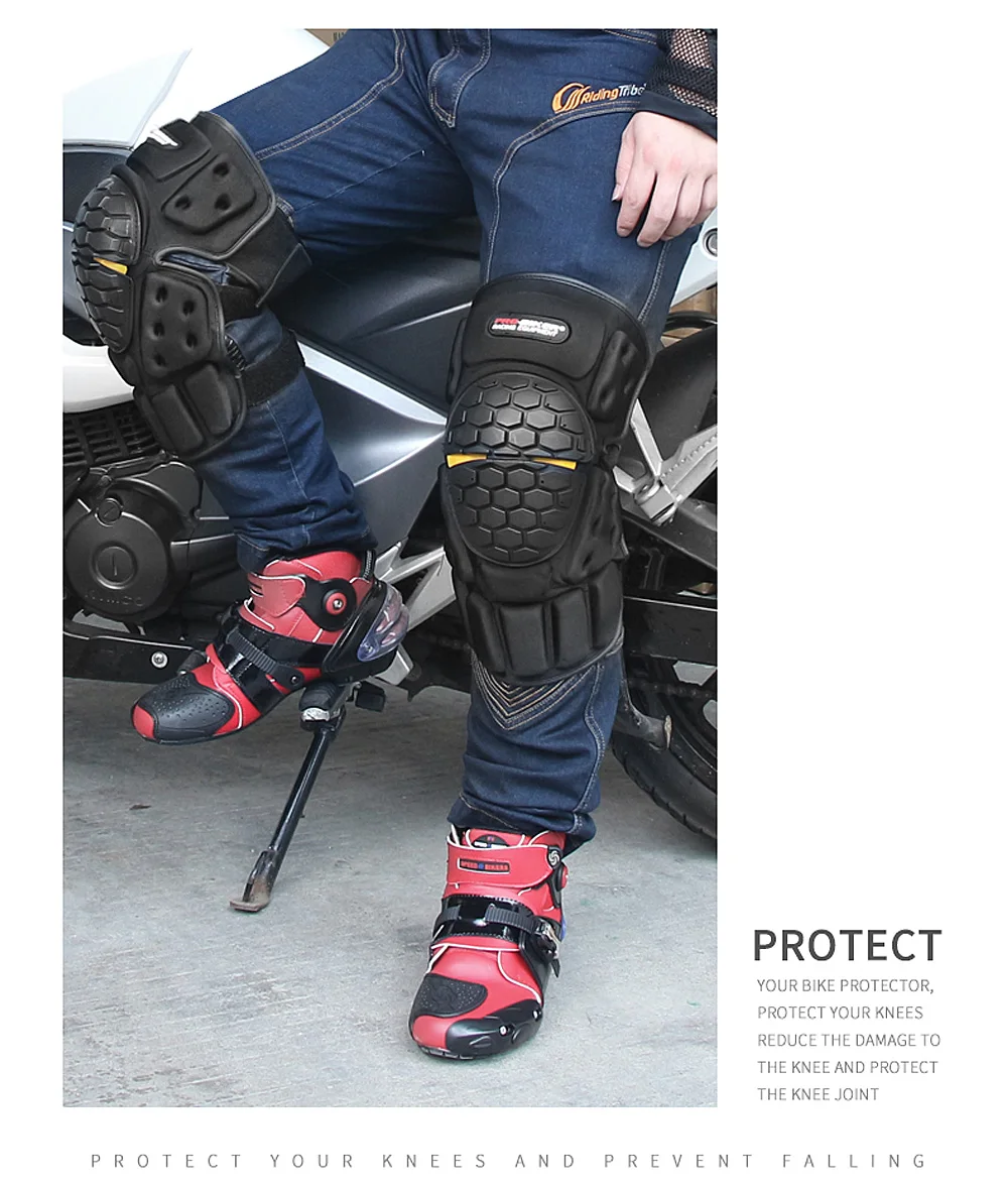 NEW Motorcycle Knee Guards Moto Kneepads Motocross Off Road