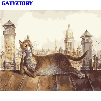 GATYZTORY Frameless DIY Painting By Numbers Cat Animals Modern Wall Art Canvas Painting Home Wall Art Decor Unique Gift Artwork
GATYZTORY Frameless DIY Painting By Numbers Cat Animals Modern Wall Art Canvas Painting Home Wall Art Decor Unique Gift Artwork
