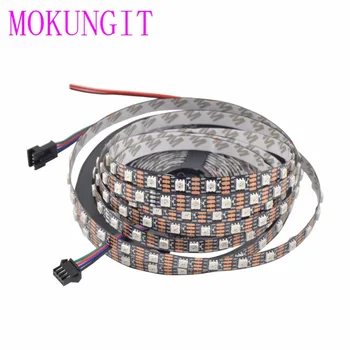 Mokungit 5M 60 Pixels WS2813 Upgraded WS2812B Individually Addressable RGB LED Flexible Strip Light Signal break-point Black
Mokungit 5M 60 Pixels WS2813 Upgraded WS2812B Individually Addressable RGB LED Flexible Strip Light Signal break-point Black
