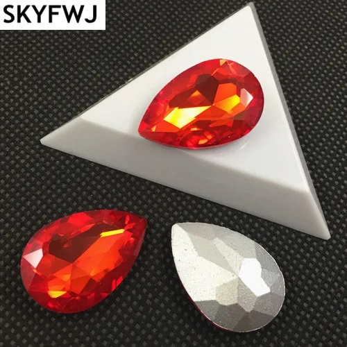 light red Color TEARDROP Glass Crystal POINTED BACK Rhinestones 4x6,7x10,10x14,13x18,18x25,20x30,30x40mm Dress Drop stone
light red Color TEARDROP Glass Crystal POINTED BACK Rhinestones 4x6,7x10,10x14,13x18,18x25,20x30,30x40mm Dress Drop stone