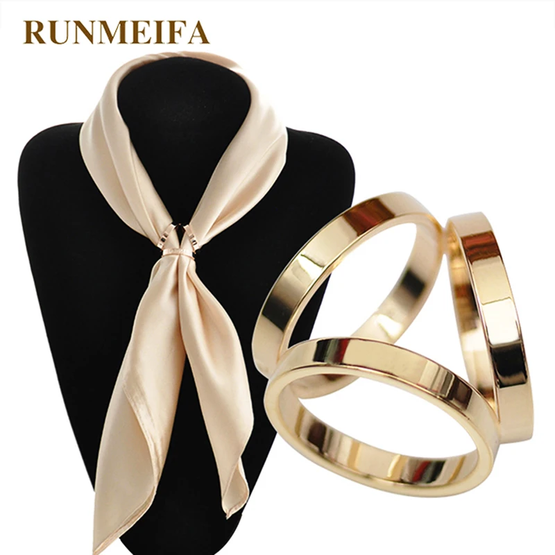 RUNMEIFA Three Circle Silk Scarf Buckle Three-Dimensional Enamel Polish Gel Silk Scarf Buckle Solid Color Women Acessiories
RUNMEIFA Three Circle Silk Scarf Buckle Three-Dimensional Enamel Polish Gel Silk Scarf Buckle Solid Color Women Acessiories