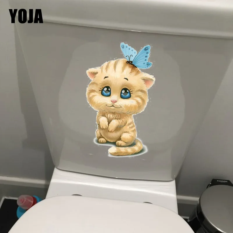 YOJA 14.8*24.2CM Butterfly Cartoon Cute Cat Room Decor Wall Decal Toilet Sticker T1-0057
YOJA 14.8*24.2CM Butterfly Cartoon Cute Cat Room Decor Wall Decal Toilet Sticker T1-0057