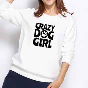 2018 New Fashion CRAZY DOG GIRL Print Sweatshirt Femmes Tops Hoodies Women Pattern Cotton Thick Female Street Sweet Pullovers
2018 New Fashion CRAZY DOG GIRL Print Sweatshirt Femmes Tops Hoodies Women Pattern Cotton Thick Female Street Sweet Pullovers