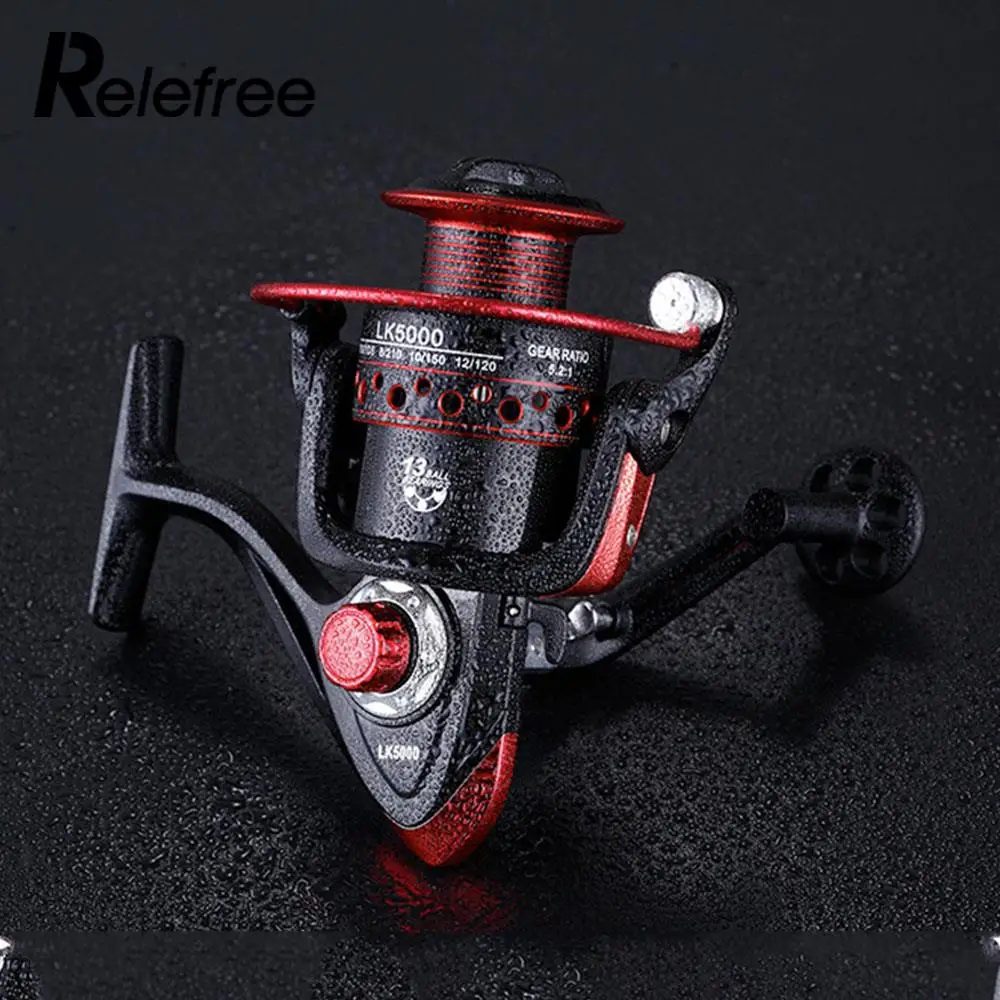 Spinning Fishing Reel Practical Black Red 2000-7000 Series Fishing Gear Tackle Fishing Wheel Metal Spool Gear Trolling Reel
Spinning Fishing Reel Practical Black Red 2000-7000 Series Fishing Gear Tackle Fishing Wheel Metal Spool Gear Trolling Reel