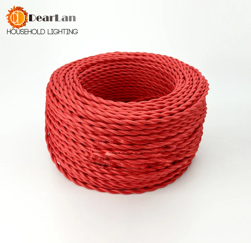 (2m/Lot) Wholesale Price,20 Colours,Vintage Fabric Copper Conductor Eletrical Wire(2*0.75mm),Suit For Lamps(PK-50)
(2m/Lot) Wholesale Price,20 Colours,Vintage Fabric Copper Conductor Eletrical Wire(2*0.75mm),Suit For Lamps(PK-50)
