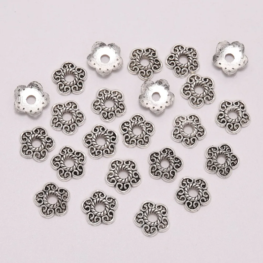 50Pcs/Lot 11mm Antique Silver Heart Bead Caps Flower For Jewelry Making Findings Diy Spaced Beads Jewelry Accessories Wholesale
50Pcs/Lot 11mm Antique Silver Heart Bead Caps Flower For Jewelry Making Findings Diy Spaced Beads Jewelry Accessories Wholesale