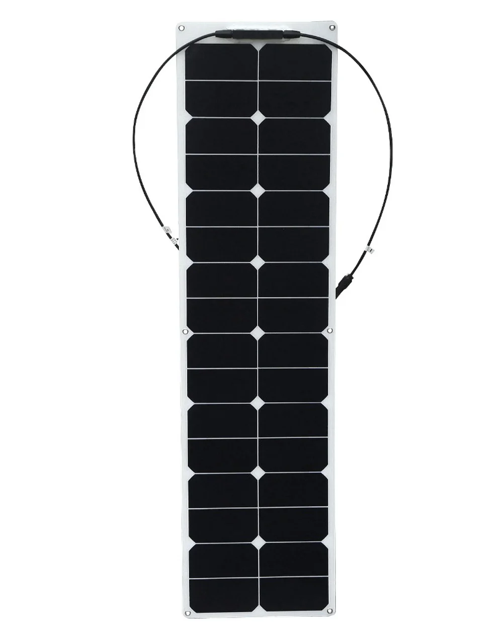 18V 50W Flexible Solar Panel with Insulating Backsheet Modules for Fishing Boat Car RV 12V Battery 50W Solar Charger
18V 50W Flexible Solar Panel with Insulating Backsheet Modules for Fishing Boat Car RV 12V Battery 50W Solar Charger