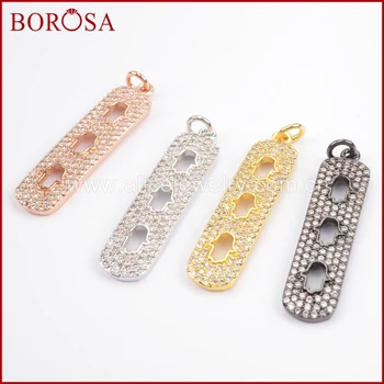 BOROSA Handcrafted CZ Micro Pave Long Oval Hollow Hamsa Pendant,Fashion CZ White Zircon Mixed Pendant for Necklace Jewelry WX725
BOROSA Handcrafted CZ Micro Pave Long Oval Hollow Hamsa Pendant,Fashion CZ White Zircon Mixed Pendant for Necklace Jewelry WX725