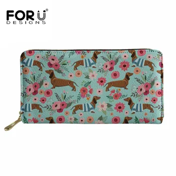 FORUDESIGNS Women Wallets Long Dachshund 3D Printing Leather Fashion Female Clutch Ladies Phone Purse Coin Credit Card Holder
FORUDESIGNS Women Wallets Long Dachshund 3D Printing Leather Fashion Female Clutch Ladies Phone Purse Coin Credit Card Holder