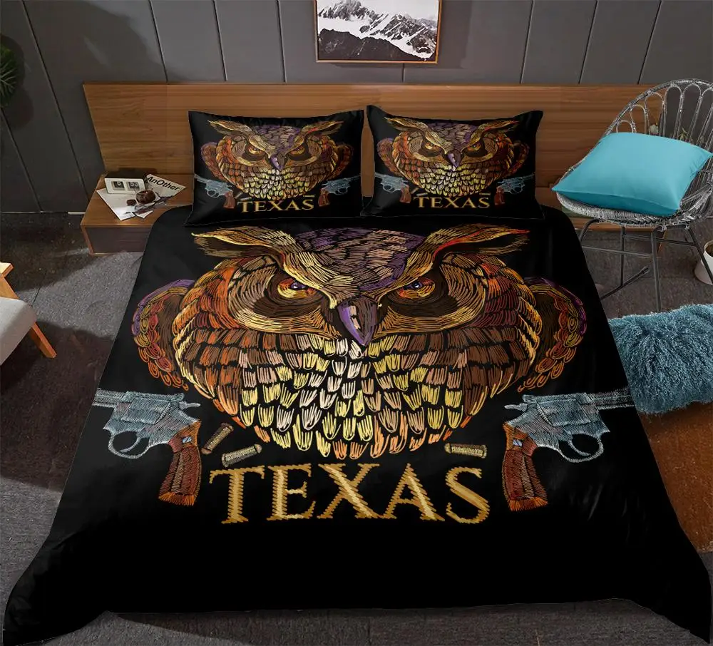 Owl Duvet Cover Boys Bed Set Retro animals Printed Bedding set Vintage Bedclothes King Size 3-piece
Owl Duvet Cover Boys Bed Set Retro animals Printed Bedding set Vintage Bedclothes King Size 3-piece
