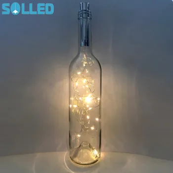SOLLED 2M 20LED Fairy String Light Battery Power Bottle Lights String Lights for Bistro Wine Bottle Starry Bar Valentines
SOLLED 2M 20LED Fairy String Light Battery Power Bottle Lights String Lights for Bistro Wine Bottle Starry Bar Valentines