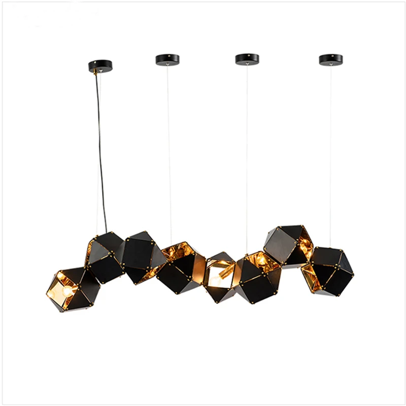 Post Modern DNA Pendant Lights 8 Metal box Creative For Restaurant Studio Home Hanglamp Pendant Lamp with LED bulb New arrival
Post Modern DNA Pendant Lights 8 Metal box Creative For Restaurant Studio Home Hanglamp Pendant Lamp with LED bulb New arrival