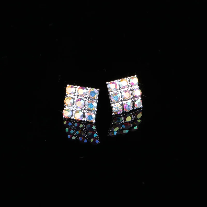 Square crystal Stud Earrings for women Fashion jewelry Women Accessories 2019 HOT
Square crystal Stud Earrings for women Fashion jewelry Women Accessories 2019 HOT