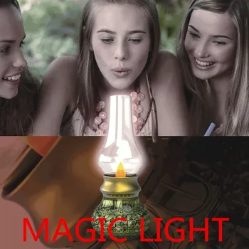 Props for mysterious chamber escape game, magic light, blow the light on to open the lock/door, wireless control light
Props for mysterious chamber escape game, magic light, blow the light on to open the lock/door, wireless control light
