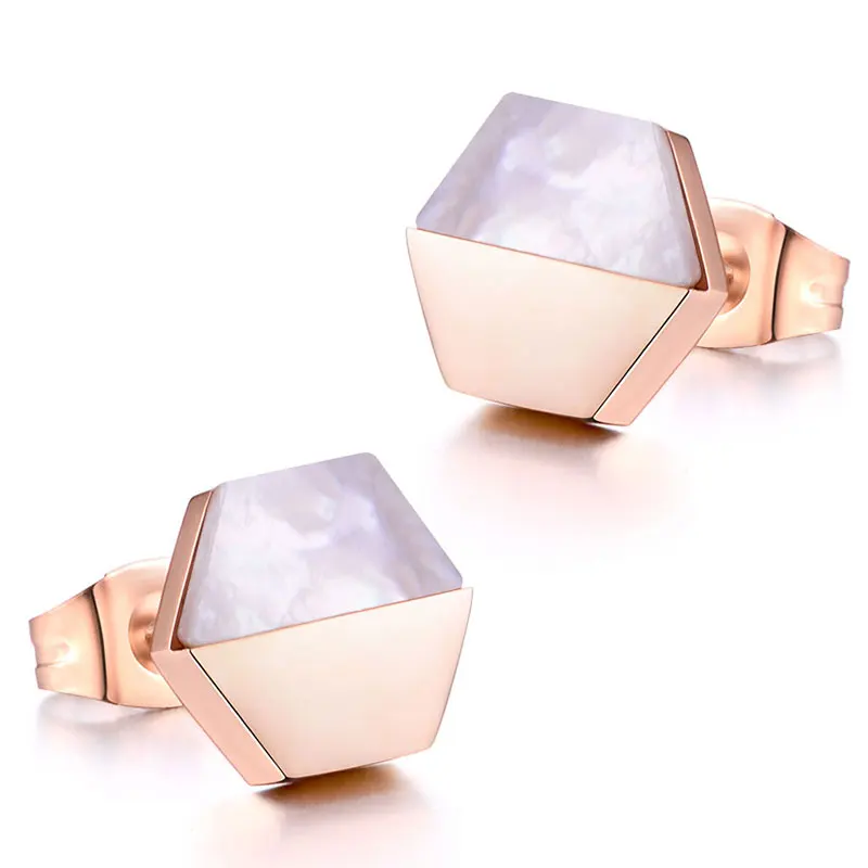 ZPAMS Fashion Stud Earrings Silver/ Rose Gold Color Nature Seashell Earrings for Women Bridal Wedding Stainless Steel Earrings
ZPAMS Fashion Stud Earrings Silver/ Rose Gold Color Nature Seashell Earrings for Women Bridal Wedding Stainless Steel Earrings