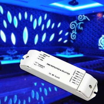 BC-812 DMX512 Signal power repeater DMX Power led amplifier 1 to 2 channel output DMX power splitter DMX controller for lights
BC-812 DMX512 Signal power repeater DMX Power led amplifier 1 to 2 channel output DMX power splitter DMX controller for lights