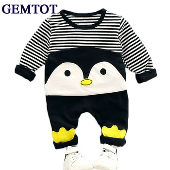 GEMTOT Children clothing spring autumn 2017 new baby girl boy suit set Cotton long-sleeved T-shirt + pants 2 pieces 0-3Yrs k1
GEMTOT Children clothing spring autumn 2017 new baby girl boy suit set Cotton long-sleeved T-shirt + pants 2 pieces 0-3Yrs k1