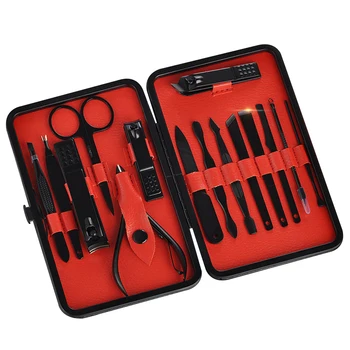 15 in 1 Nail Art Manicure Tools Nails Clipper Scissors Tweezer Manicure Sets Nail Care Nipper Ear Pick Kit With Case TSLM2
15 in 1 Nail Art Manicure Tools Nails Clipper Scissors Tweezer Manicure Sets Nail Care Nipper Ear Pick Kit With Case TSLM2
