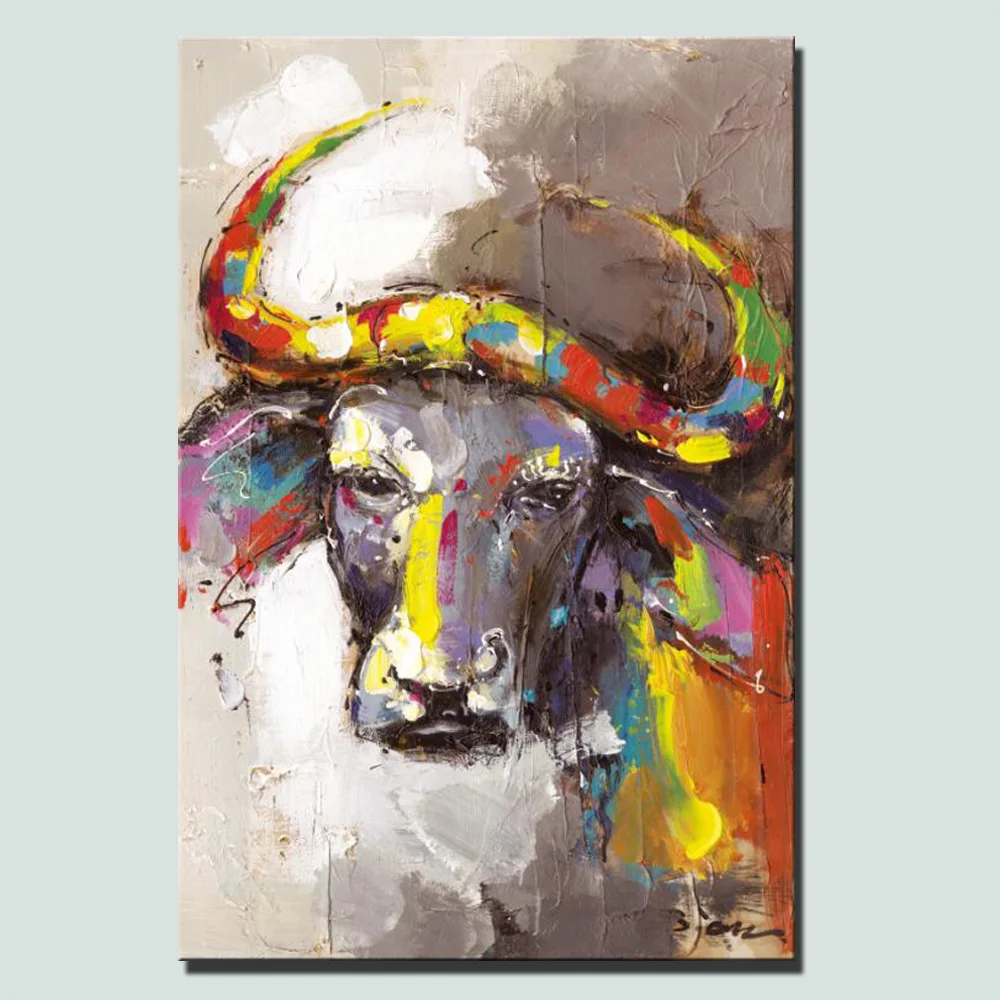 Abstract Animals Oil Paintings Print On Canvas Digital HD Printing Cows Wall Modern Home Decor Pictures For Living Room
Abstract Animals Oil Paintings Print On Canvas Digital HD Printing Cows Wall Modern Home Decor Pictures For Living Room
