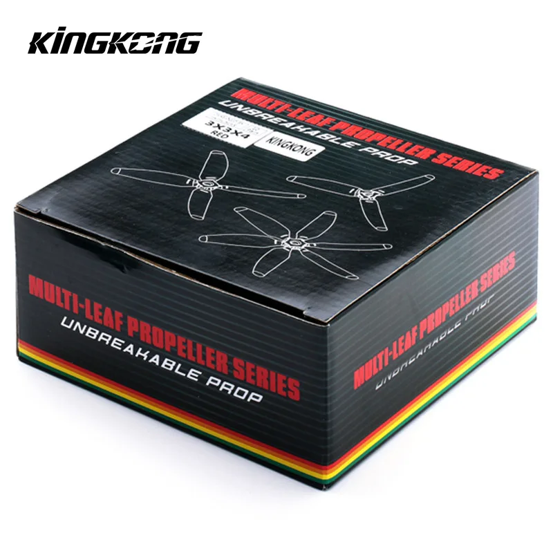 10 Pairs Kingkong 3x3x4 3030 4-Blade Propeller CW CCW Poly Carbonate Red Yellow Green Black For FPV RC Multirotor Spare Parts
10 Pairs Kingkong 3x3x4 3030 4-Blade Propeller CW CCW Poly Carbonate Red Yellow Green Black For FPV RC Multirotor Spare Parts