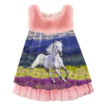 Children Clothing new baby Girls Dress fashion Cute dog printing Spring/Autumn faux fur sleeve girls dress Toddler Kids Dresses
Children Clothing new baby Girls Dress fashion Cute dog printing Spring/Autumn faux fur sleeve girls dress Toddler Kids Dresses