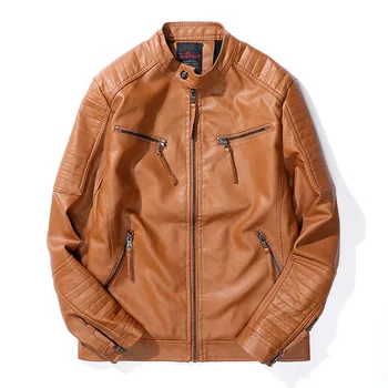 The new 2019 autumn and winter and velvet locomotive fur collar male leisure leather
The new 2019 autumn and winter and velvet locomotive fur collar male leisure leather