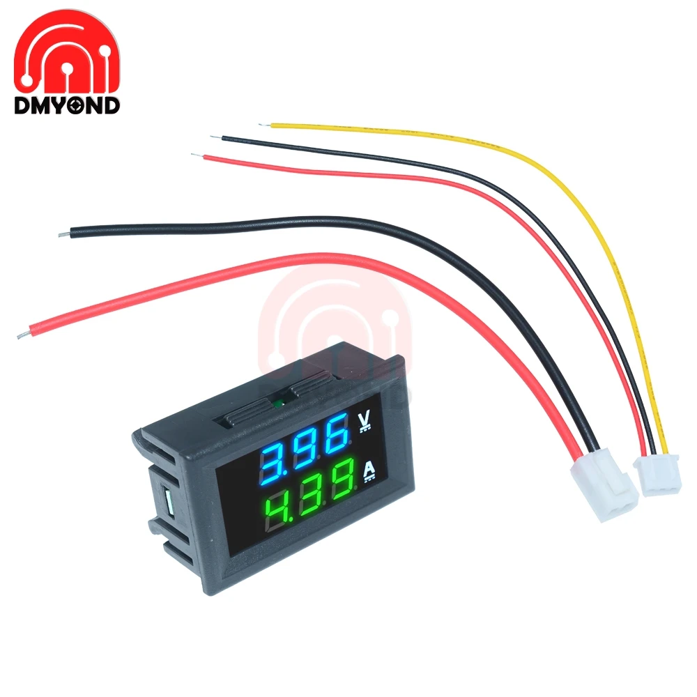DC 100V 10A Mini Digital Volt Voltmeter Ammeter Panel Voltage Current Meter Tester Blue Green Dual LED Display Amp
DC 100V 10A Mini Digital Volt Voltmeter Ammeter Panel Voltage Current Meter Tester Blue Green Dual LED Display Amp
