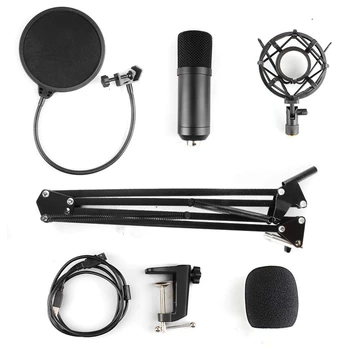 Usb Microphone Kit Usb Computer Cardioid Mic Podcast Condenser Microphone with Professional Sound Chipset for Pc Karaoke, Yout 
Usb Microphone Kit Usb Computer Cardioid Mic Podcast Condenser Microphone with Professional Sound Chipset for Pc Karaoke, Yout